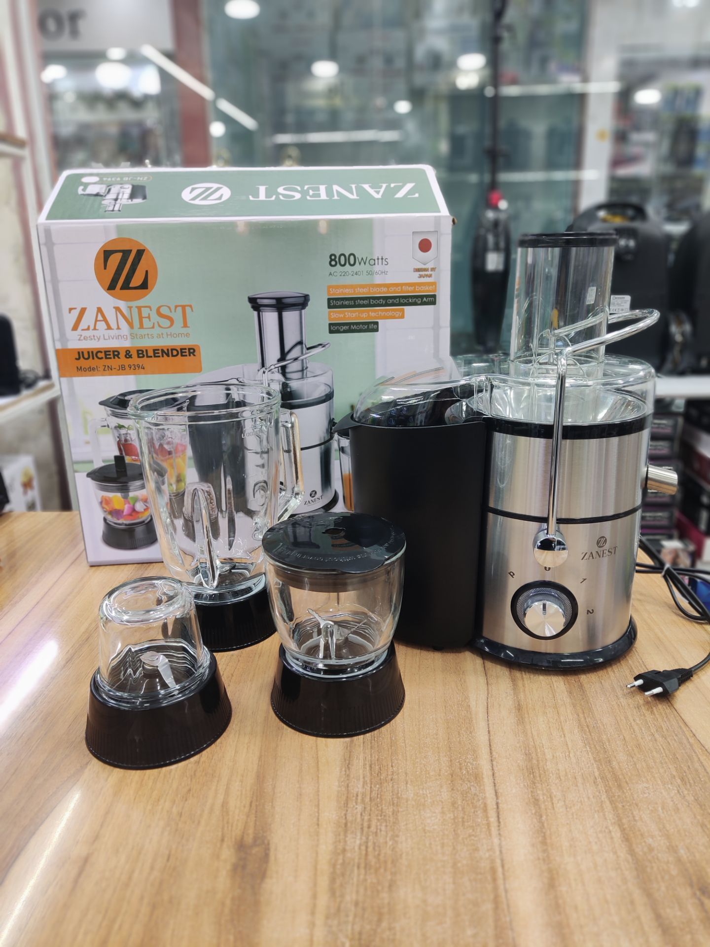 آبمیوه گیری 4 کاره زانستZANEST مدل ZN-JB9394